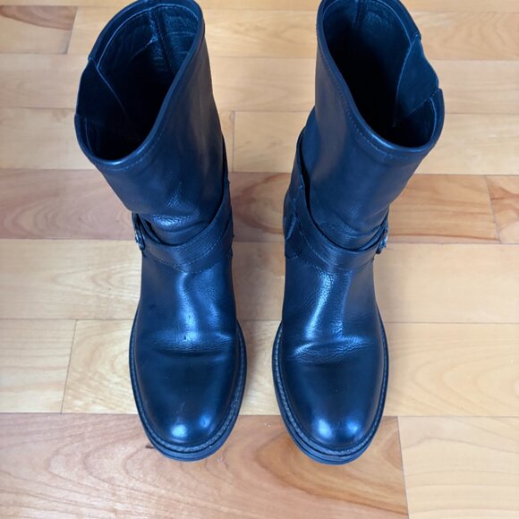 M Gemi Moto Boot - Size 7 37 Italy - Picture 4 of 8